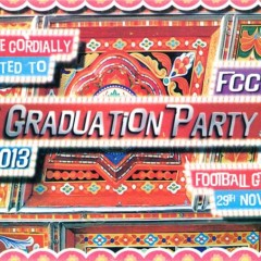 Graduation Party on Friday 29 November